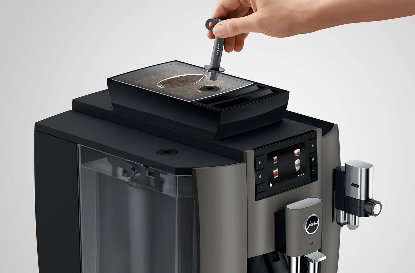 Máquina de Café JURA W8 - DARK INOX